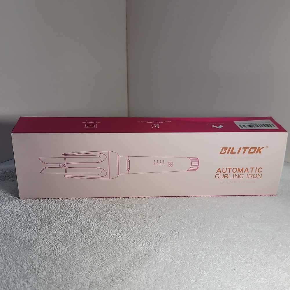 Pink Automatic Curling Iron